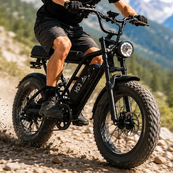 Hdj Bicicleta Elétrica Scooter 1000w 48v Bike Lítio