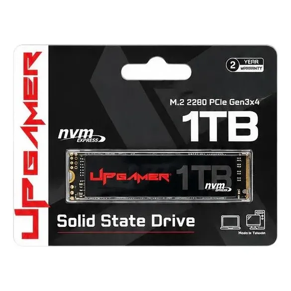 Ssd Nvme Up2000 1tb 2000/1750 Mb/s Up Gamer Preto