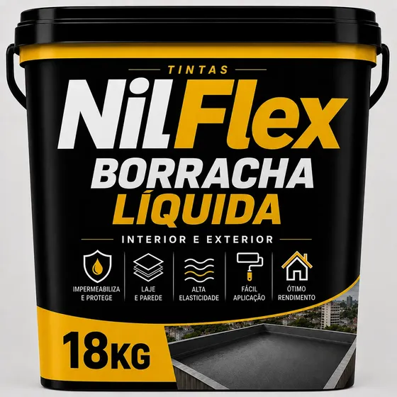 Premium Acrílica Borracha Líquida Impermeavel Emborrachada