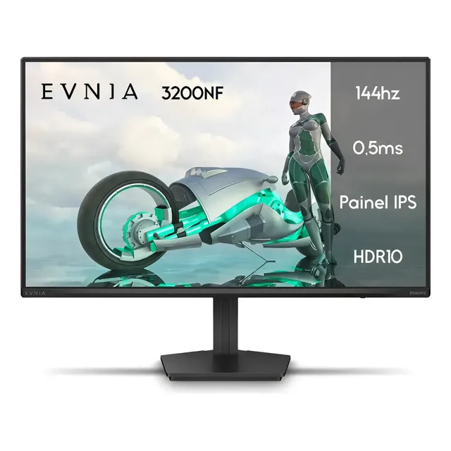 Monitor Gamer Phillips Evnia 23,8 Led Fhd 144hz 127/220v