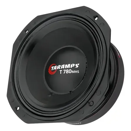 Médio Grave Taramps T780 Mhs Woofer 390w Rms 8 Polegadas Preto