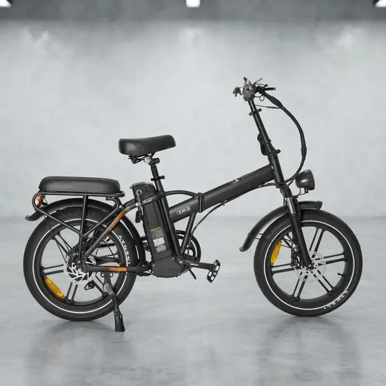 Bicicleta Elétrica V9 1000w Dobrável 32km/h
