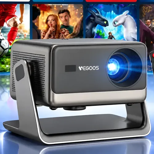 Projetor Smart Portátil 4k Hd Netflix Wi-fi 6 Bluetooth Auto