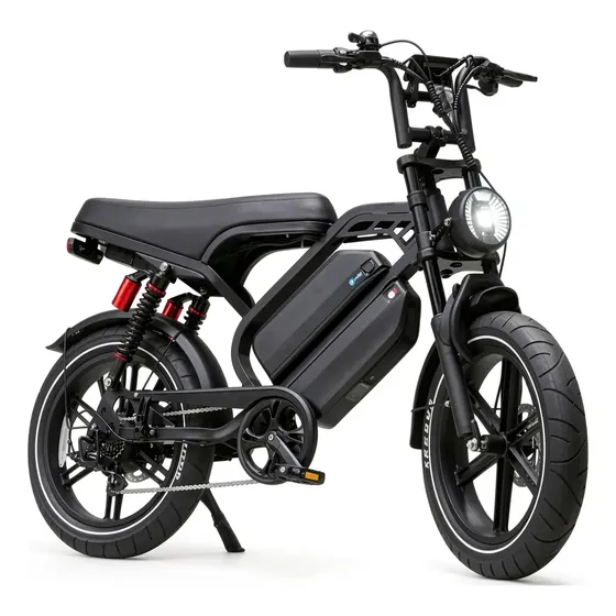 Bike Eletrica V9 Max 2 Baterias 20ah 32km/h 1000w Bicicleta