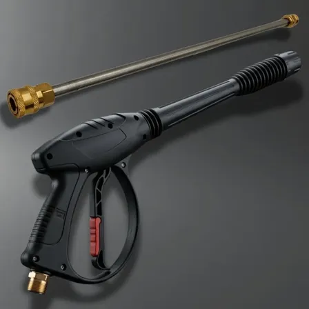 Kit Pistola M22 E Extensor Engate Rápido Dobb Lavadora Wap Preto 127/220v