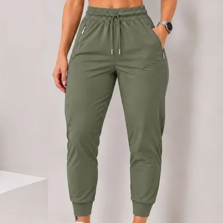 Calça Spandex Fitness Academia Levanta Bumbum Feminina Verde Militar P