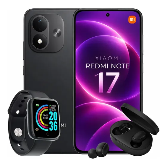 Xiaomi Redmi Note 17 256gb 8gb Ram Amoled 7700mah + Brindes