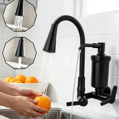 Torneira Gourmet Cozinha Com Filtro Flexível Monocomando Abs