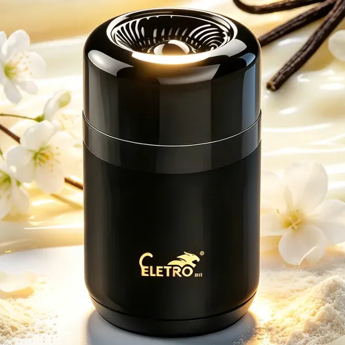 Eletro Mex Aromatizador Automotivo Sólido Baunilha Premium - Fragrância Suave E Aconchegante, Longa Duração, Elimina Odores Desagradáveis E Deixa O Interior Do Carro Sempre Agradável