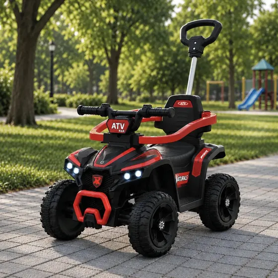 Quadriciclo Elétrico Infantil 6v 50kg Passeio Menino Azul