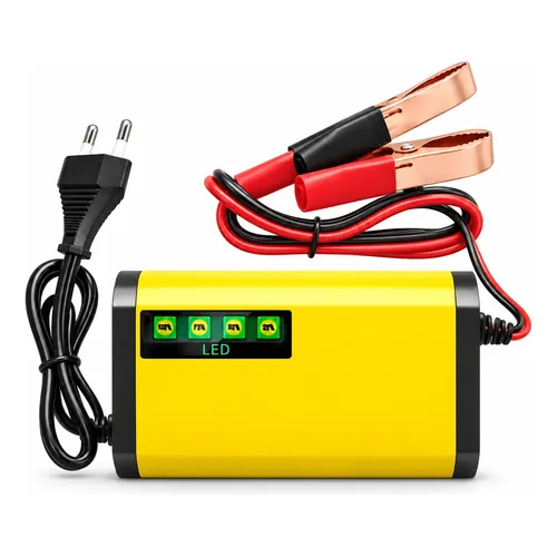 Carregador Bateria 12v 2a Bivolts Automotivo Moto Ate 20ah