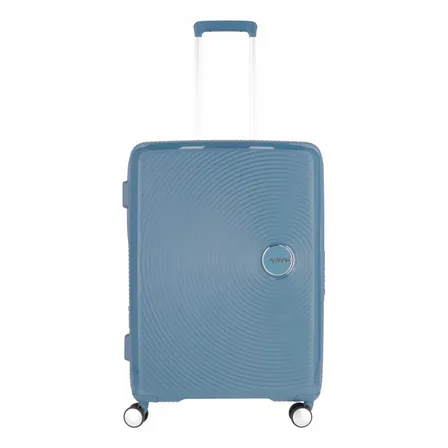 Mala American Tourister By Samsonite Expansível Extragrande Azul Listras