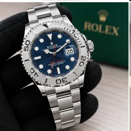 Relógio Rolex Yacht Master Azul Automático Base Eta 3035