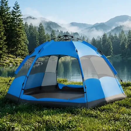Barraca Camping Montagem Rápida 5 A 8 Pessoas