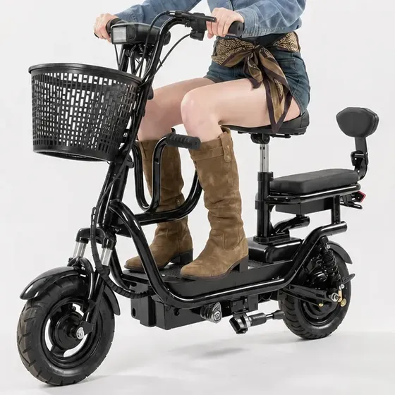 Skyboard Bicicleta Elétrica 3 Lugares 48v-12ah