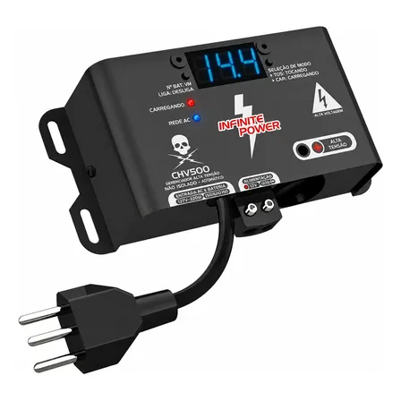 Fonte Carregador Stetsom Chv500 Alta Voltagem Bivolt Novo