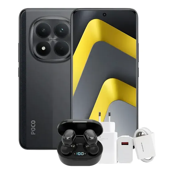 Celular Xiaomi Poco M8 5g 12gb 512gb C/nfc Global + Fone