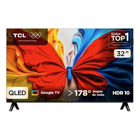 Smart Tv Tcl 32 Qled Full Hd S5k Bluetooth Google Tv 32s5k