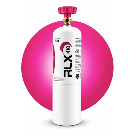 Refil Gás Refrigerante R410 C/ Válvula De Refrigeração
