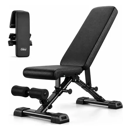 Banco Supino Ajustável Fed Fitness 3 Em 1 Dobrável 360kg