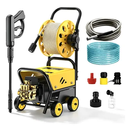Soarfly Lavadora De Alta Pressão Portátil 12 L/min 2800 W Amarelo 127v 60hz