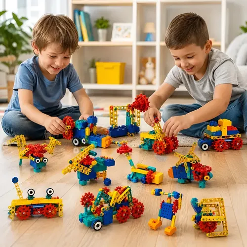 Brinquedo De Montar Eletrônico Educativo 344 Pcs 344 Eletronico