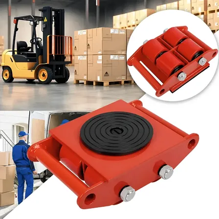 Carrinho Carga Carro Tartaruga Movimentação De Cargas 6 Ton