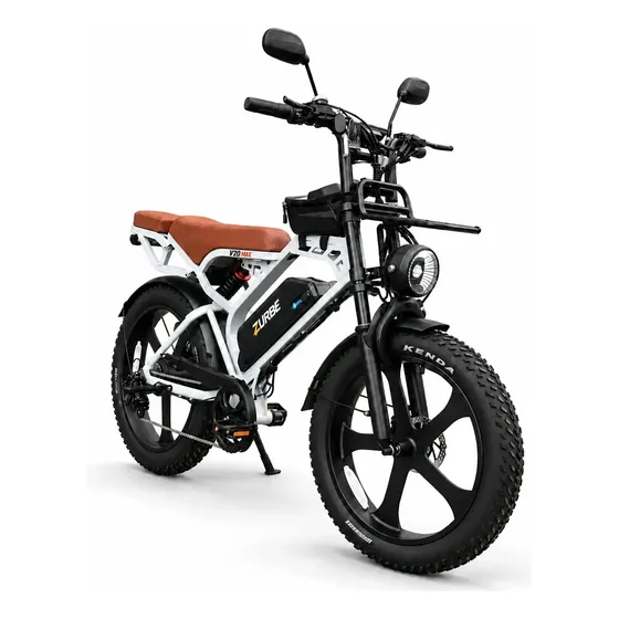Zurbe Bicicleta Elétrica Nfc 1000w V20 Max Bateria Lítio 48v