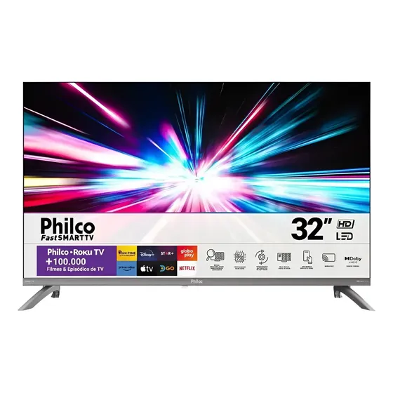 Smart Tv Led 32 Philco P32crb Hd Wi-fi Bluetooth
