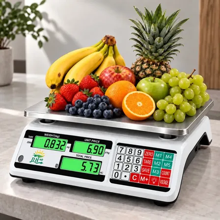 Balança Digital Eletrônica Comercial 40kg Precisão Comercio 127/220v Azul-turquesa