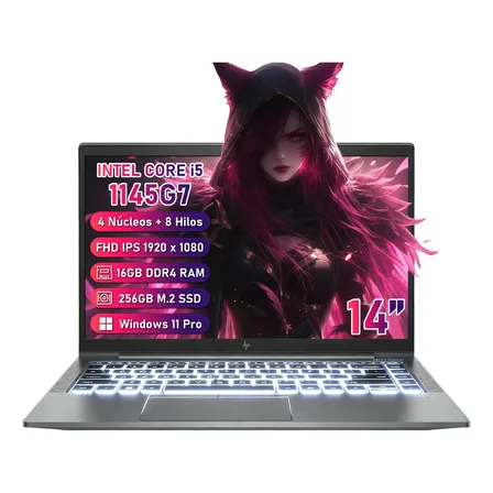 Hp Zbook Firefly 14 G8 Core I5 1145g7 16gb Ram 256gb Ssd Fhd Prateado