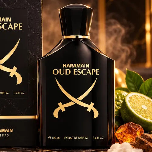 Perfume Al Haramain Oud Escape Extrait De Parfum 100 Ml