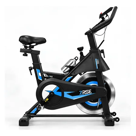 Bicicleta Ergométrica 20kg Magnética Suporta Até 160kg Azul 1.5v