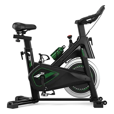 Bicicleta Ergométrica Spinning Magnética 20kg 160kg Preto 1.5v