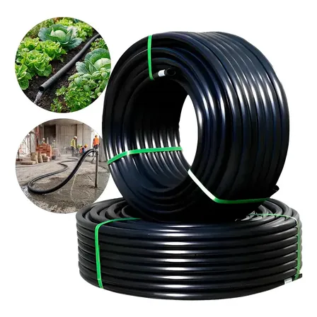 Mangueira Irrigaçao 3/4 Preta Tubo Pead Agua 200 M Preta