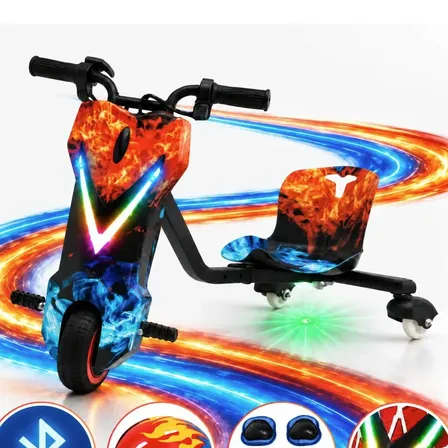 Patinete Drift 6.5' Elétrico 350w 36v Suporta 70kg + Brinde Água E Fogo