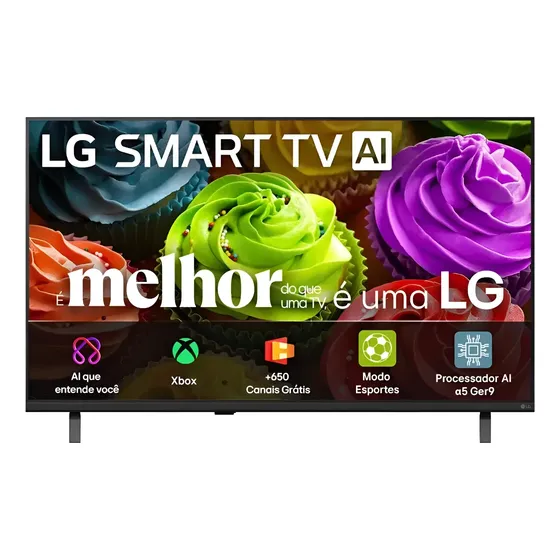 Smart Tv LG 32 Polegadas Ia Hd Webos 2026 Lb650