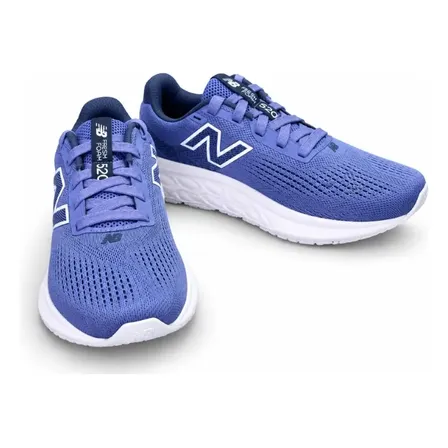Tênis Masculino New Balance Fresh Foam 520 V9 Branco Marinho Azul - Feminino 40 Br