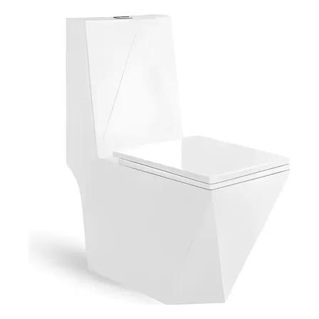 Vaso Sanitário Monobloco Completo - Caixa Acoplada Privada Branco