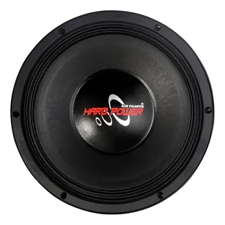 Alto Falante Hard Power 1850 12 Woofer Som Auto Original 4oh Preto