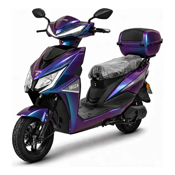 Zurbe Scooter Elétrica Ibiza 1000w 72v 23ah Autopropelido Azul-escuro