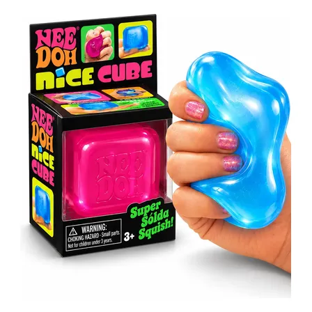 Taba Squishy Needoh Nice Cube Fidget Brinquedo Antistress Variado