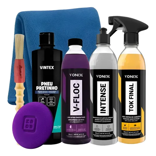 Kit Shampoo V-floc Cera Tok Final Intense Vonixx Pretinho