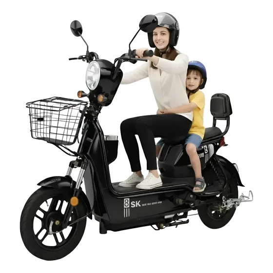 Bicicleta Elétrica Scooter 500w 48v Aro 14 Sem Cnh Adulto