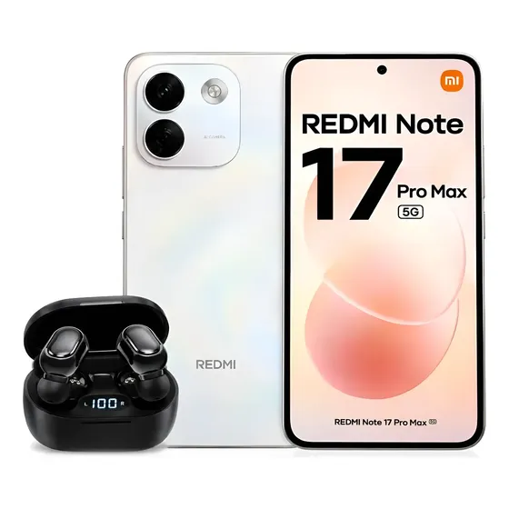 Redmi Note 17 Pro Max 256gb+16gb Ram 5g Dual Sim + Fone