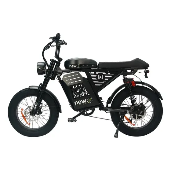 Bicicleta Elétrica Jsl 1000w Preto