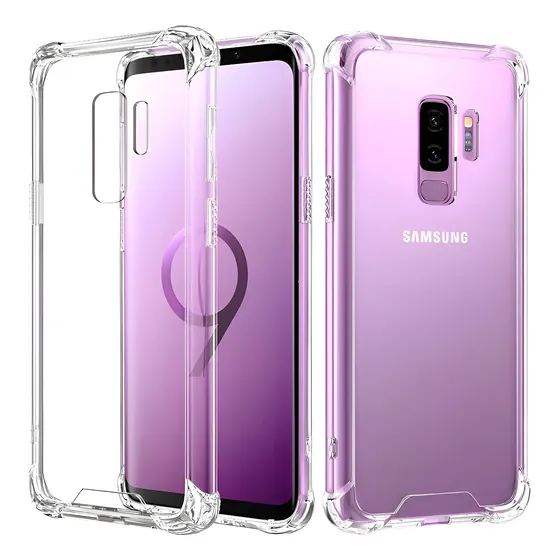 Capa Capinha Case Com Borda Anti Impacto Para Galaxy S9 Plus