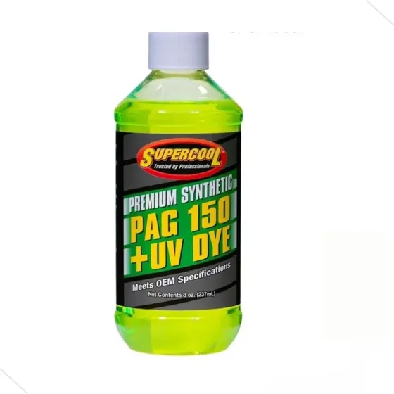 Óleo Compressor Pag 150 Ar R134 Supercool Contraste Uv 237ml