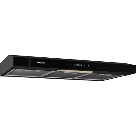 Depurador Exaustor Slim Touch 80cm Preto Dth82pt Suggar 220v