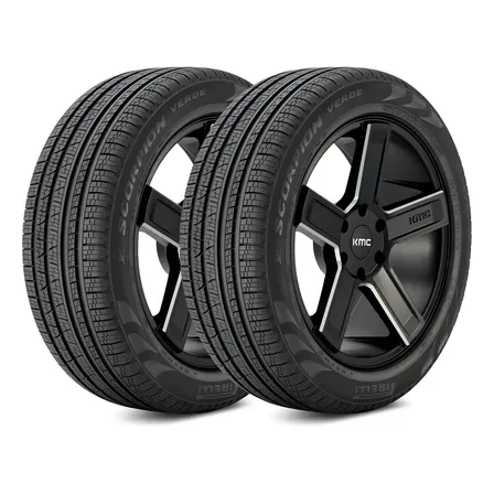 Kit 2 Pneus 255/55r19 Pirelli Scorpion Verde All Season